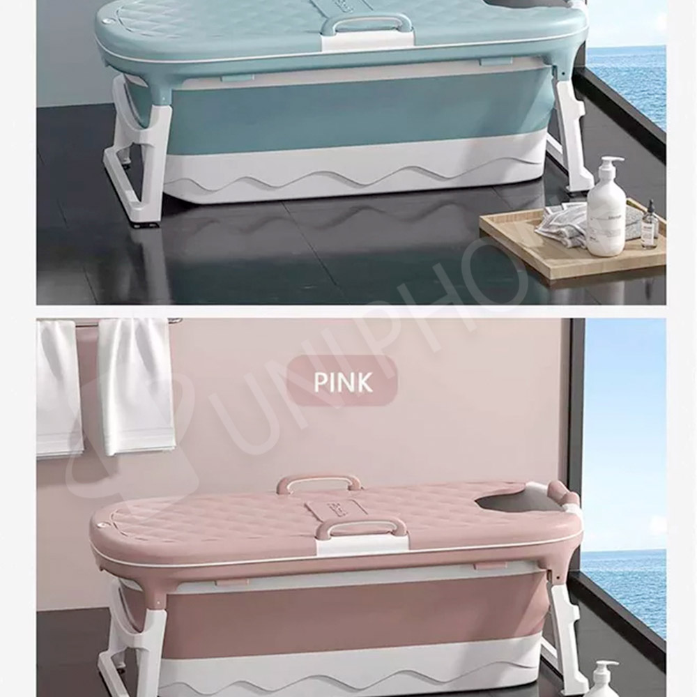 【Large】Bath Adult Folding foldable Bathtub Barrel SPA Household Family